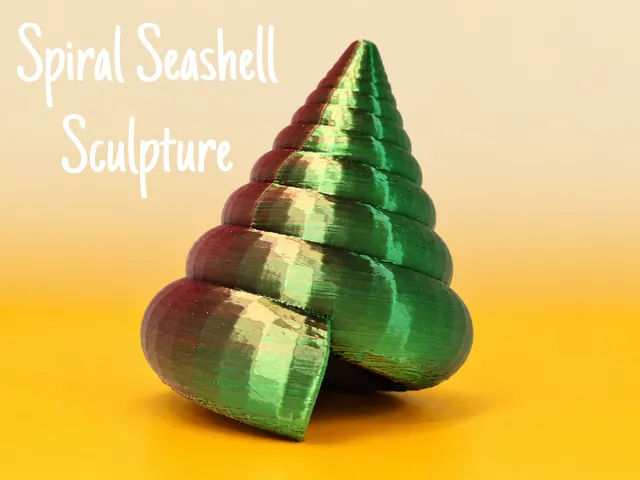 Spiral Seashell Sculpture