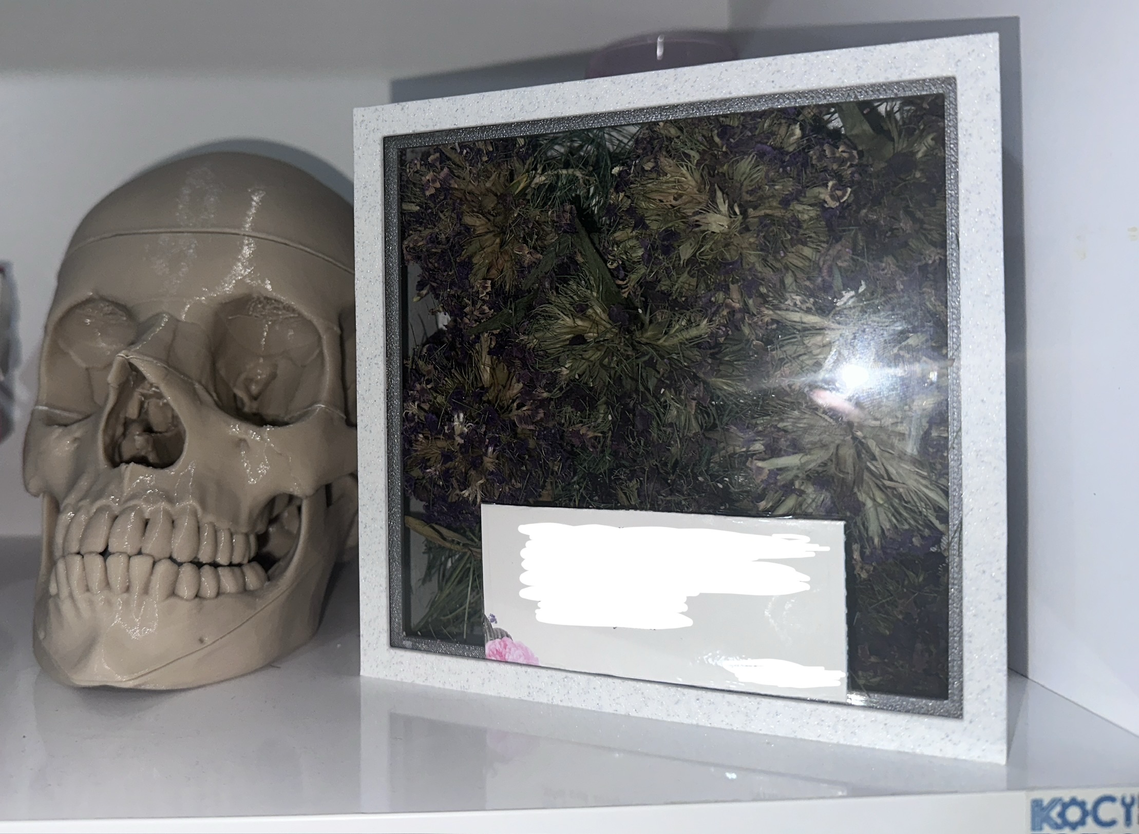 Dried Flower Memory Frame (15x15 cm) - Immortalize Your Bouquet!
