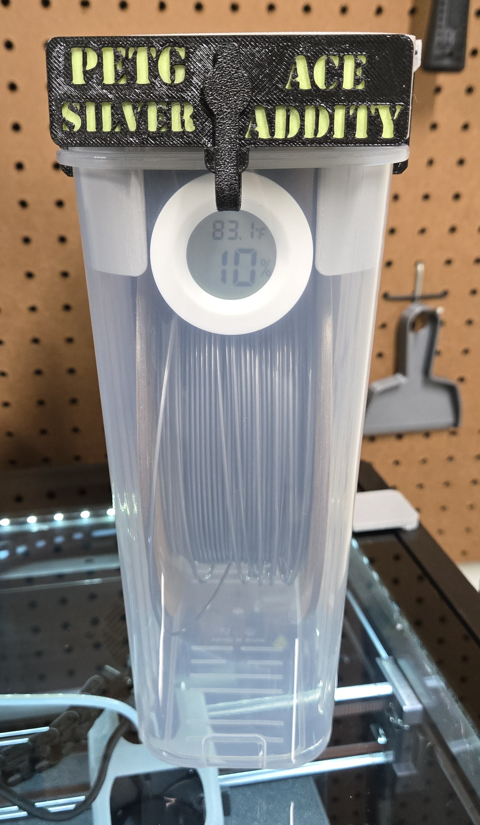 Filament Label (Tag) - No Holder or MultiColor Required