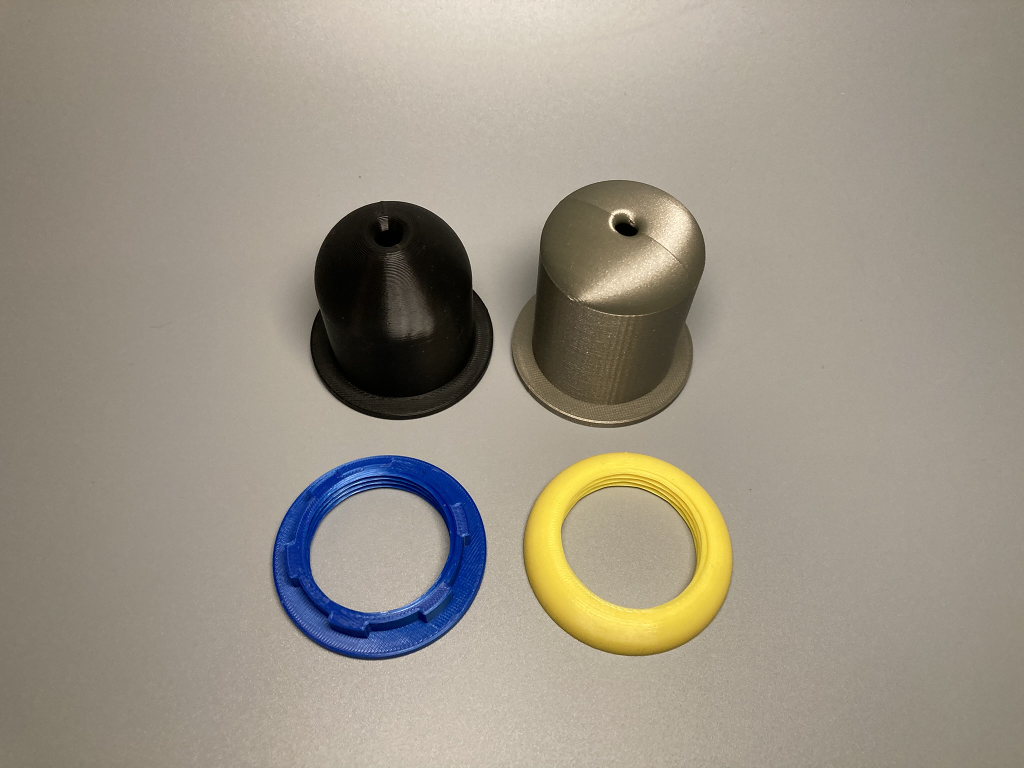 E27 screw ring set / E27-Schraubring Set