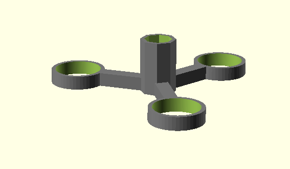 Miniatura 5 do modelo 3D customizable multiple egg holder