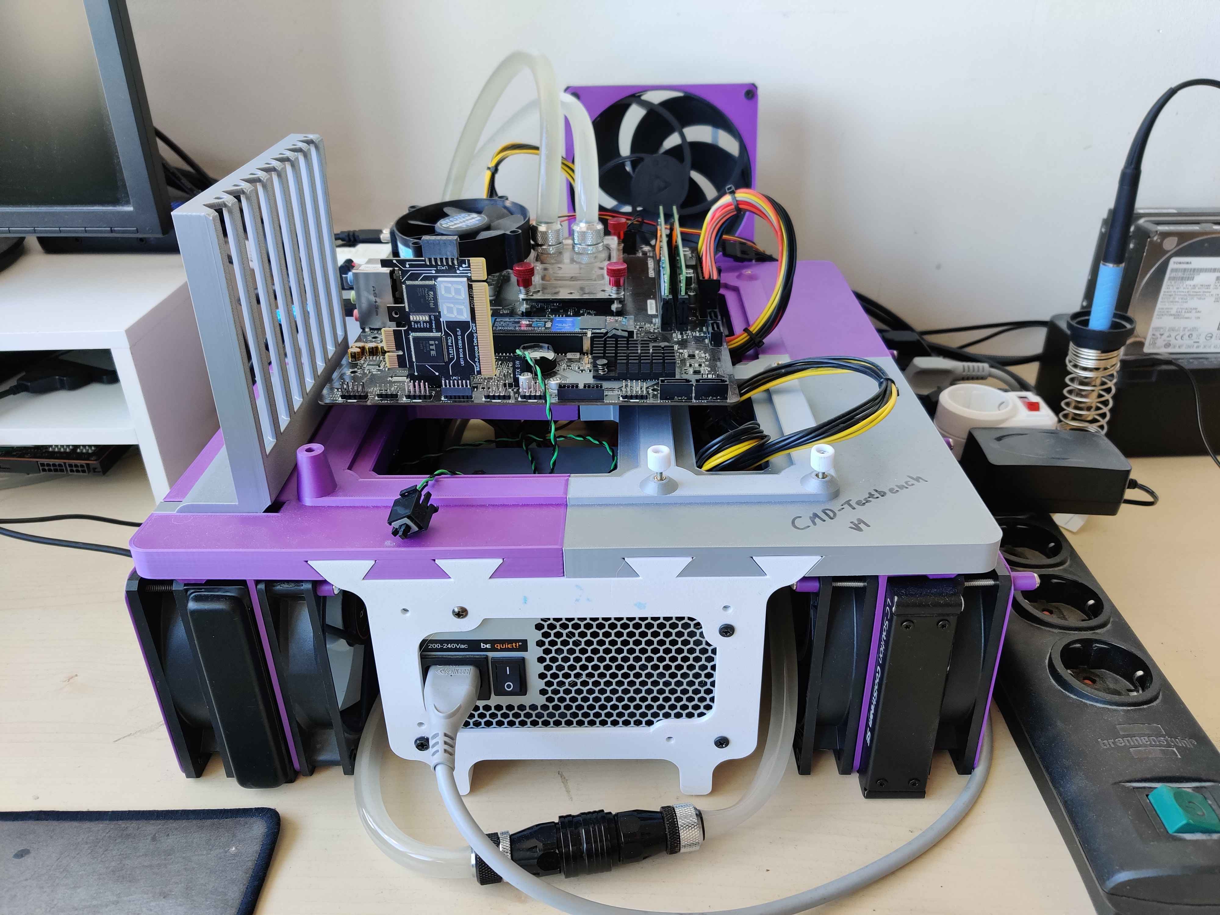 CMD-Testbench | Modular Design | Watercooling Support — miniatura 3