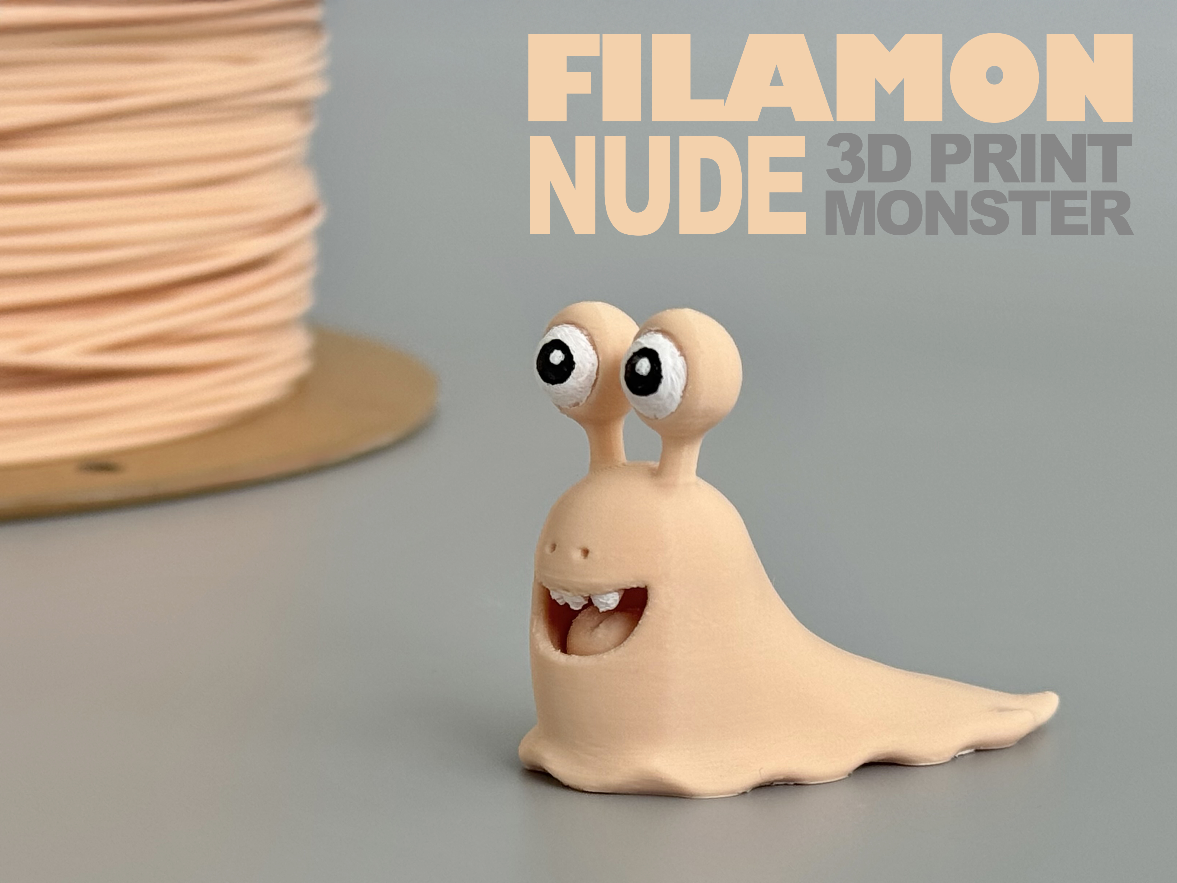 FILAMON | nude 3D Print Monster