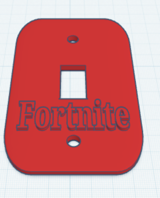 Fortnite light switch cover