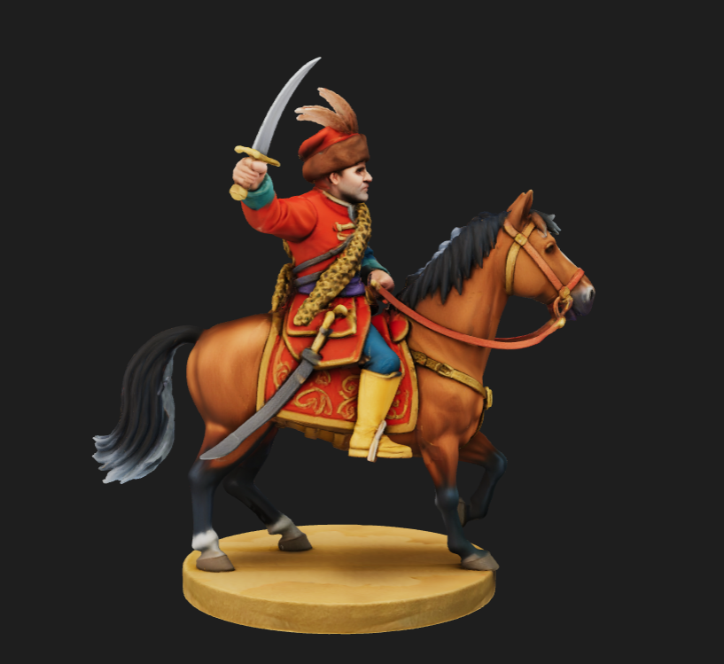Kuruc cavalry insurgent