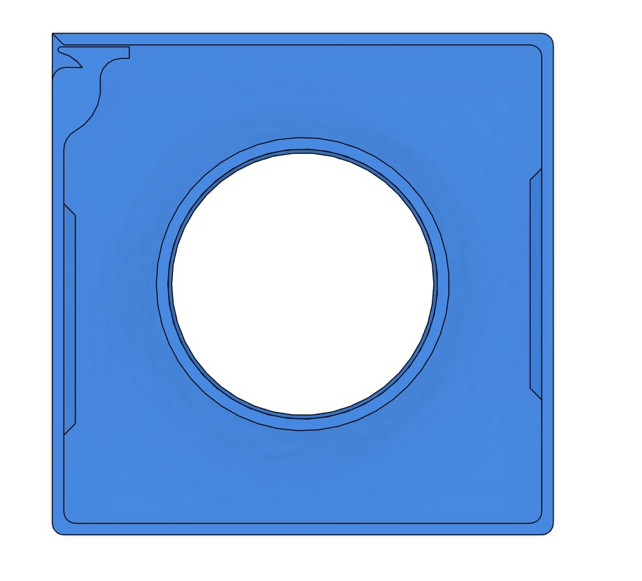 Parametric Interlocking Label Dispenser w/ Tear-Off Edge — thumbnail 4
