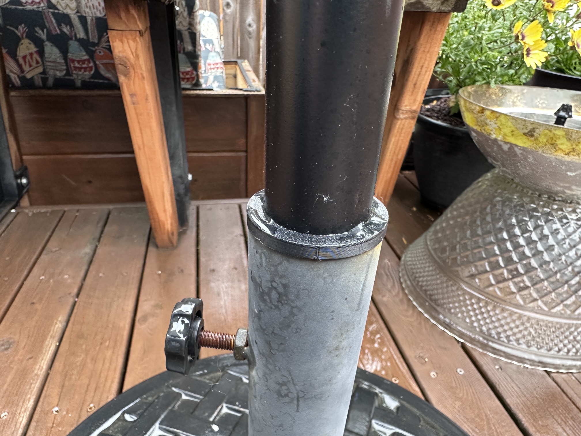 adjustable patio umbrella sleeve