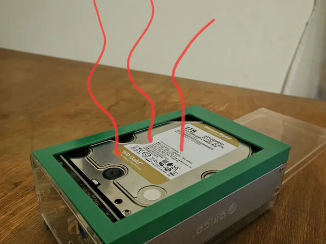 Open cover for Orico 3259u3 - heat escape