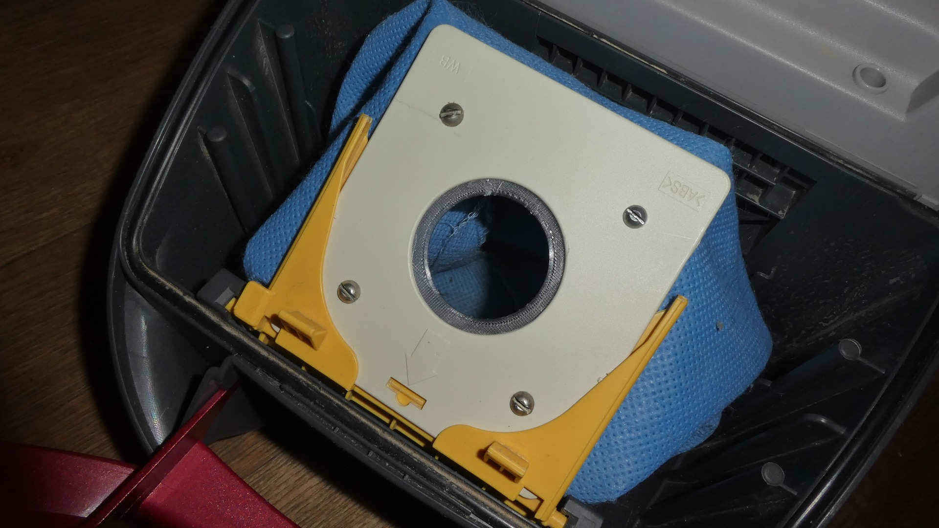 Samsung vacuum cleaner dust bag gasket