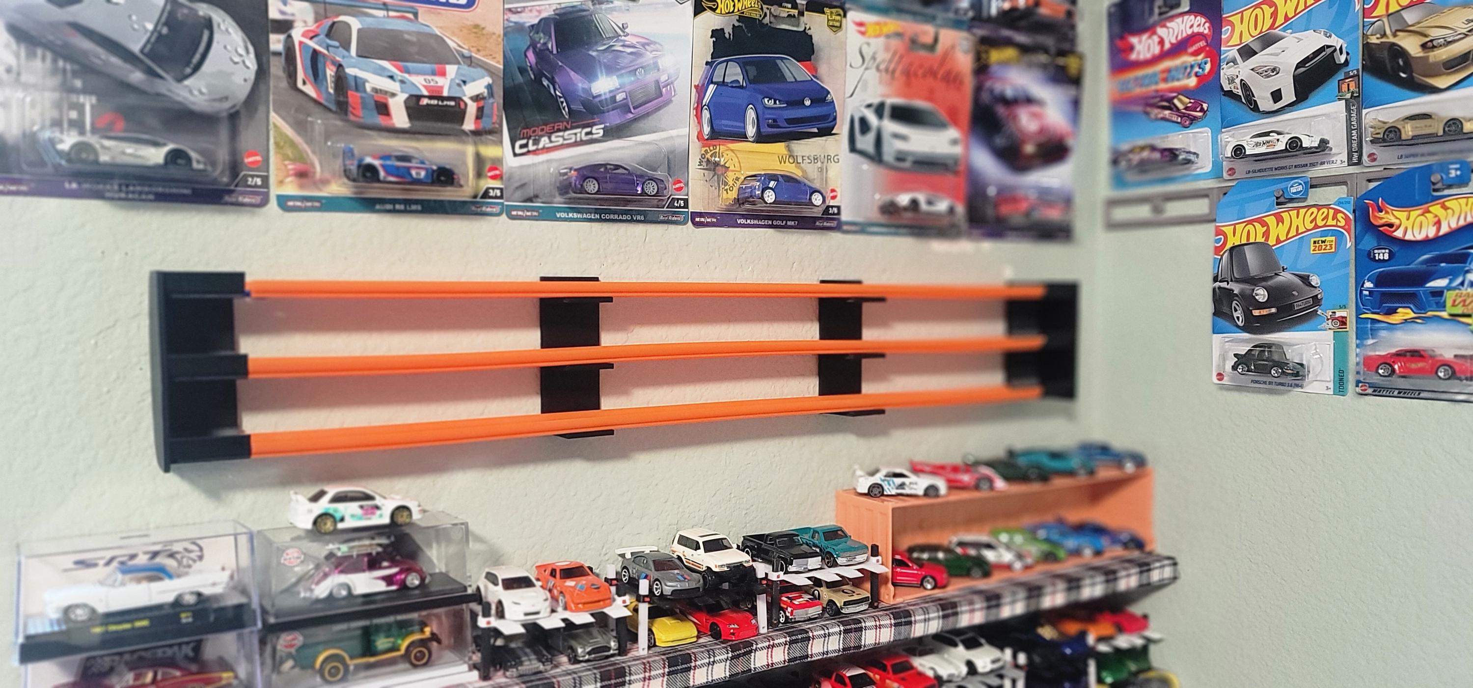 Hot Wheels Track Hanger Display