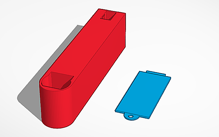 Summer Fan with AA battery chamber, switch, and brushed motor