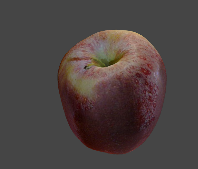 Real apple (scan)