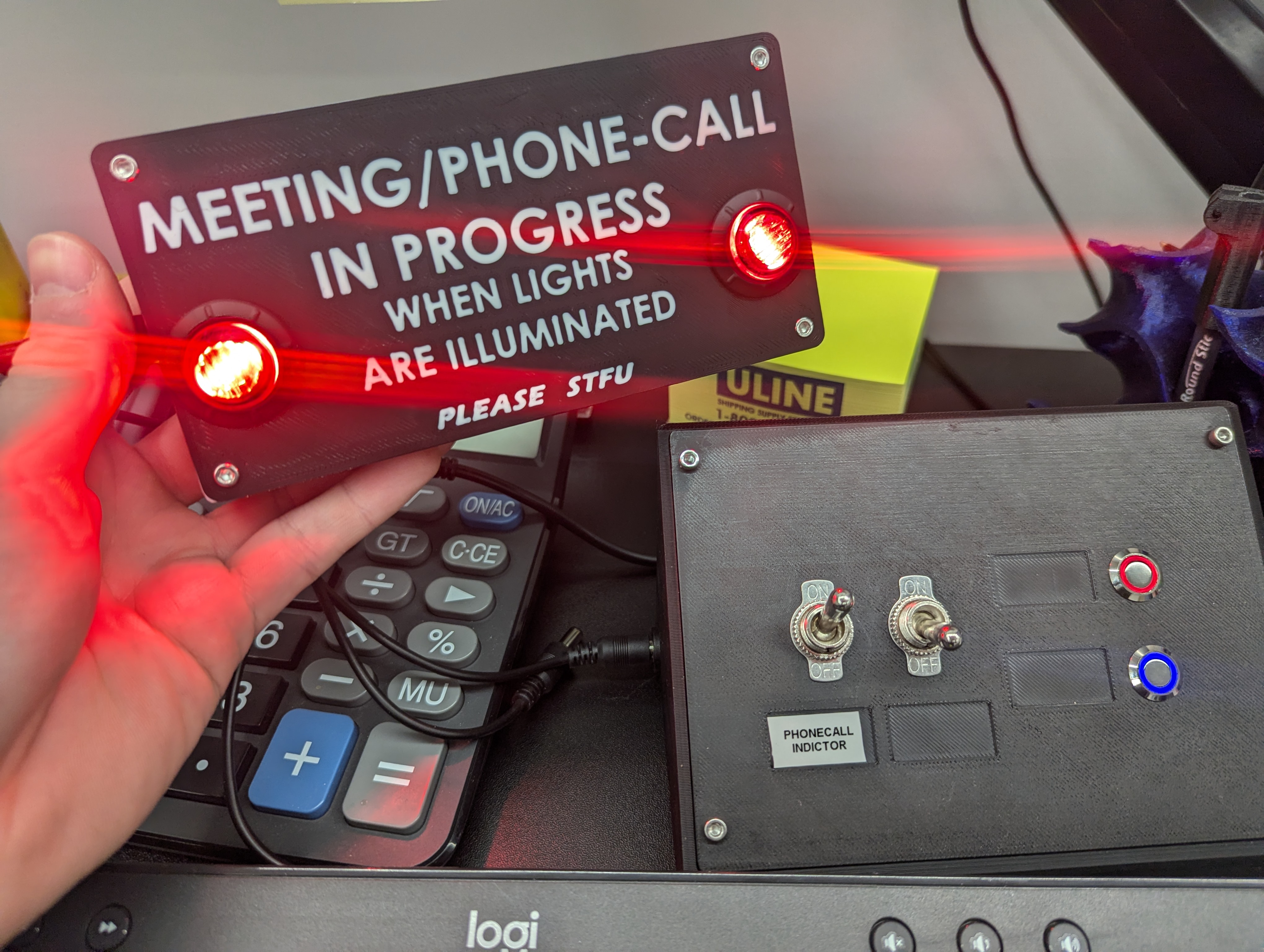 Shelly I4 Desktop Control Panel