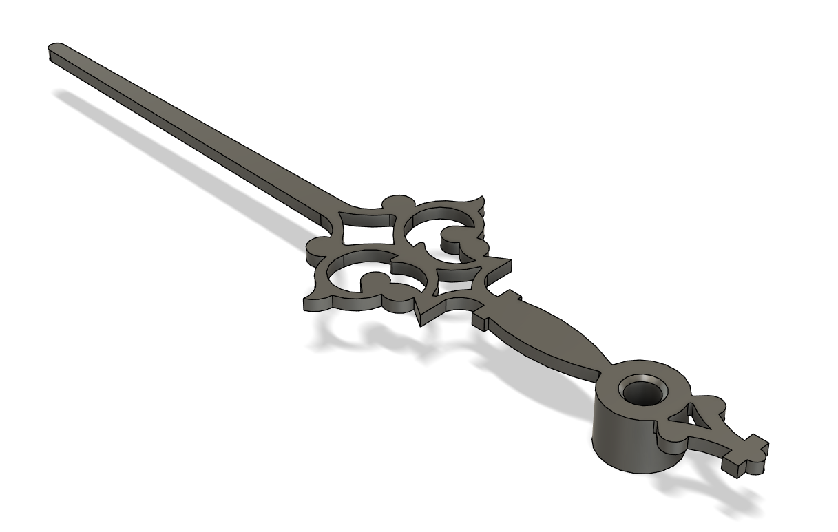 Clock hands/arrows