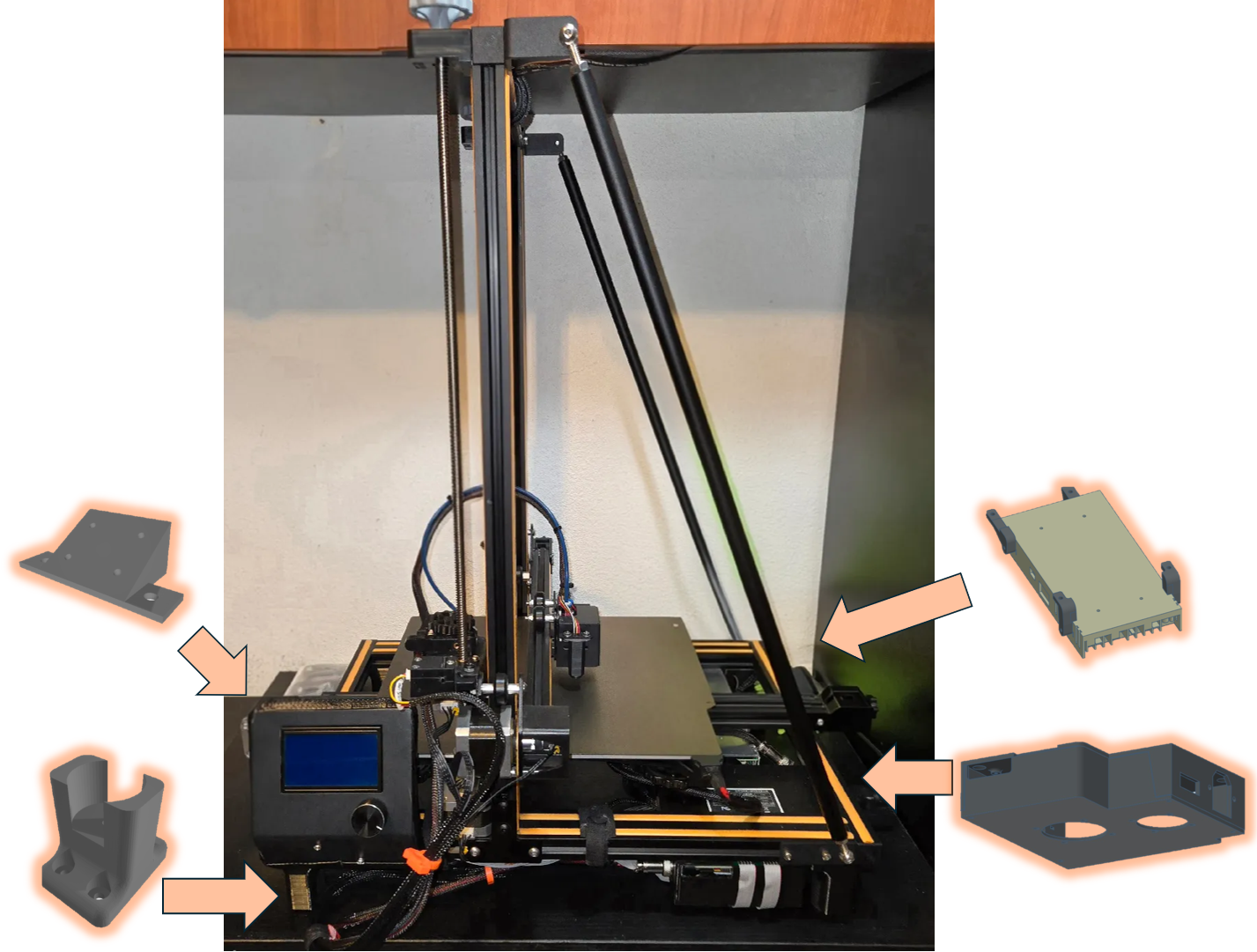 Creality CR-10S All-in-One Standalone Sideways Conversion