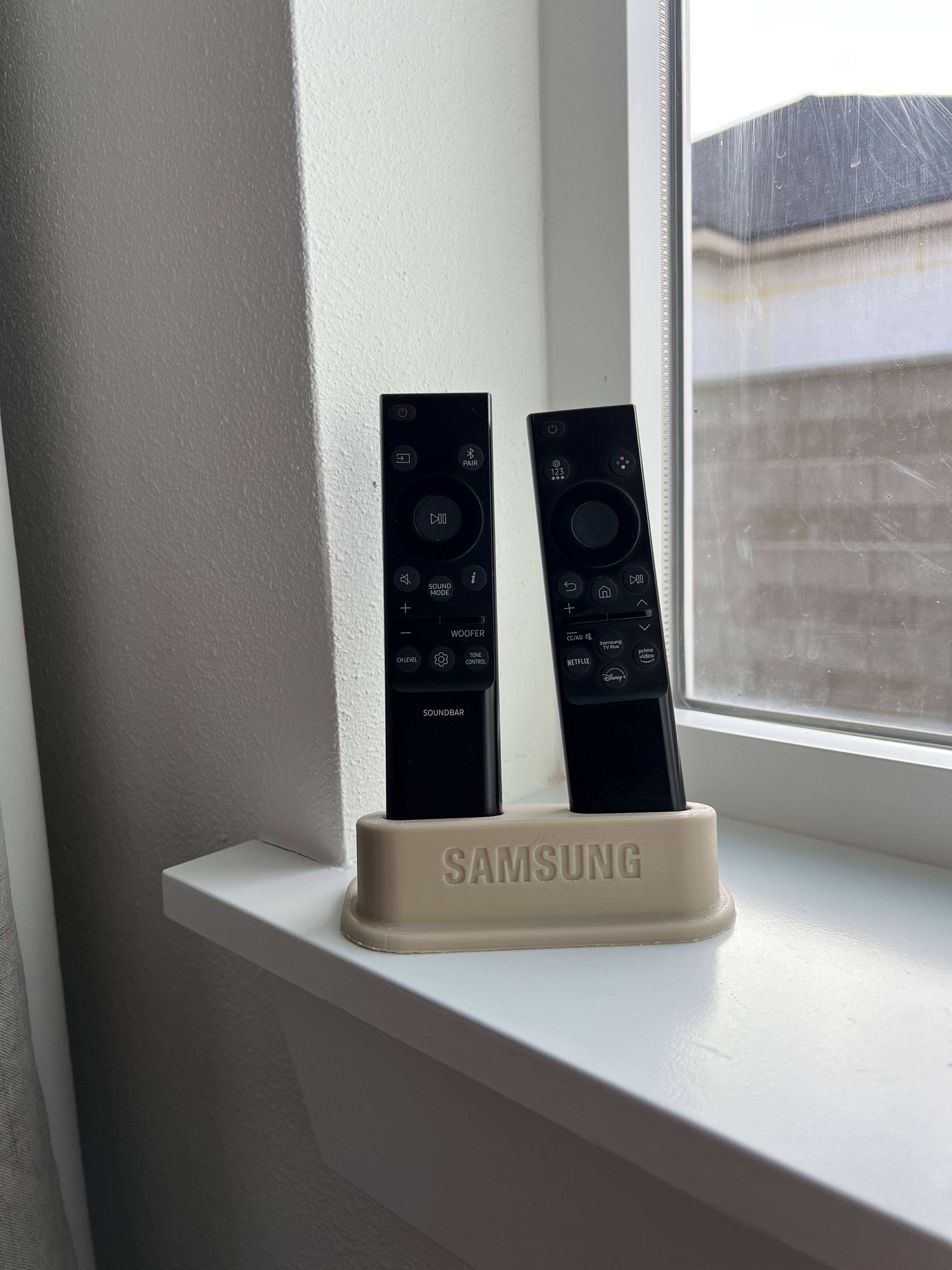 Dual Samsung Remote Holder