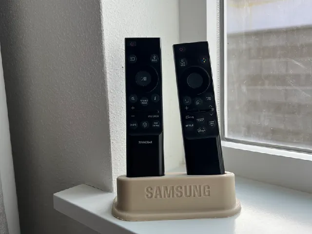 Dual Samsung Remote Holder