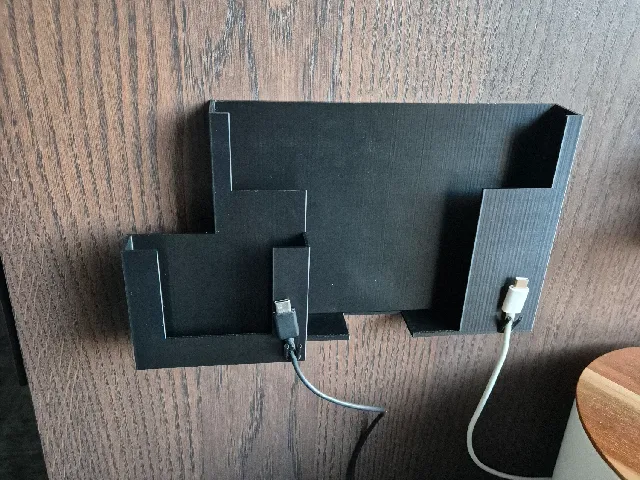 Phone and tablet holder wall mount
