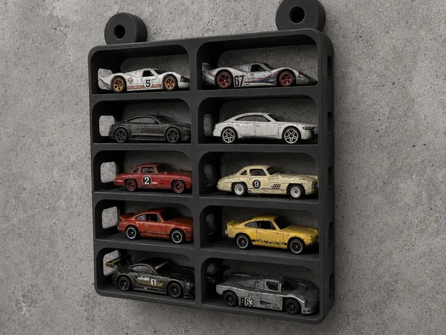 Hot Wheels Wall Display – Save Your Feet! (End of the Toy Minefield)
