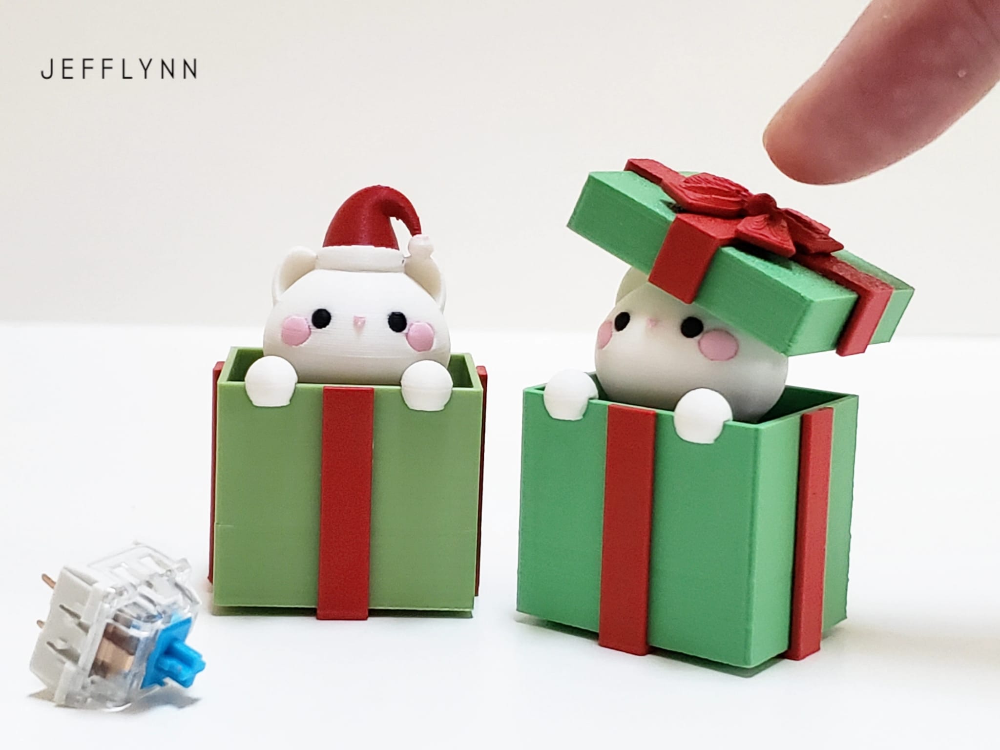 Cat in a Giftbox Clicker - Christmas Edition