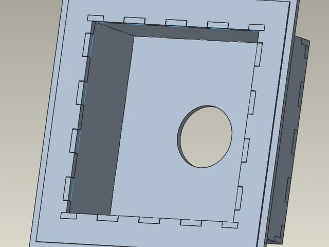 Recessed Sinar / Horseman lens panel technical camera Copal 0