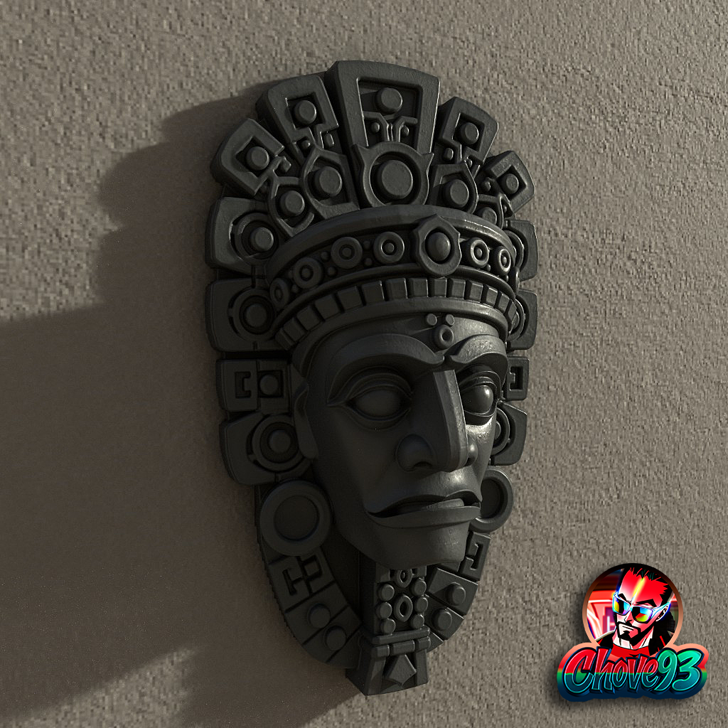 Aztec Wall Mask –Wall Decoration