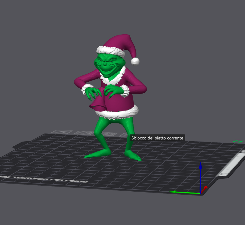 Christmas Grinch Action Figure – 3D Printable Model