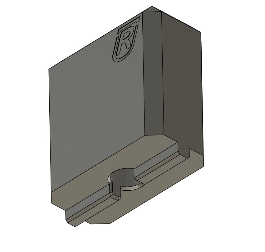 12mm drill centering jig for M6 alu profiles in greenhouses