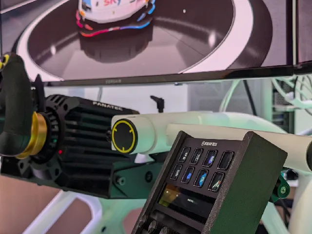 Stream Deck Mount - Fanatec Clubsport GT sim racing cockpit