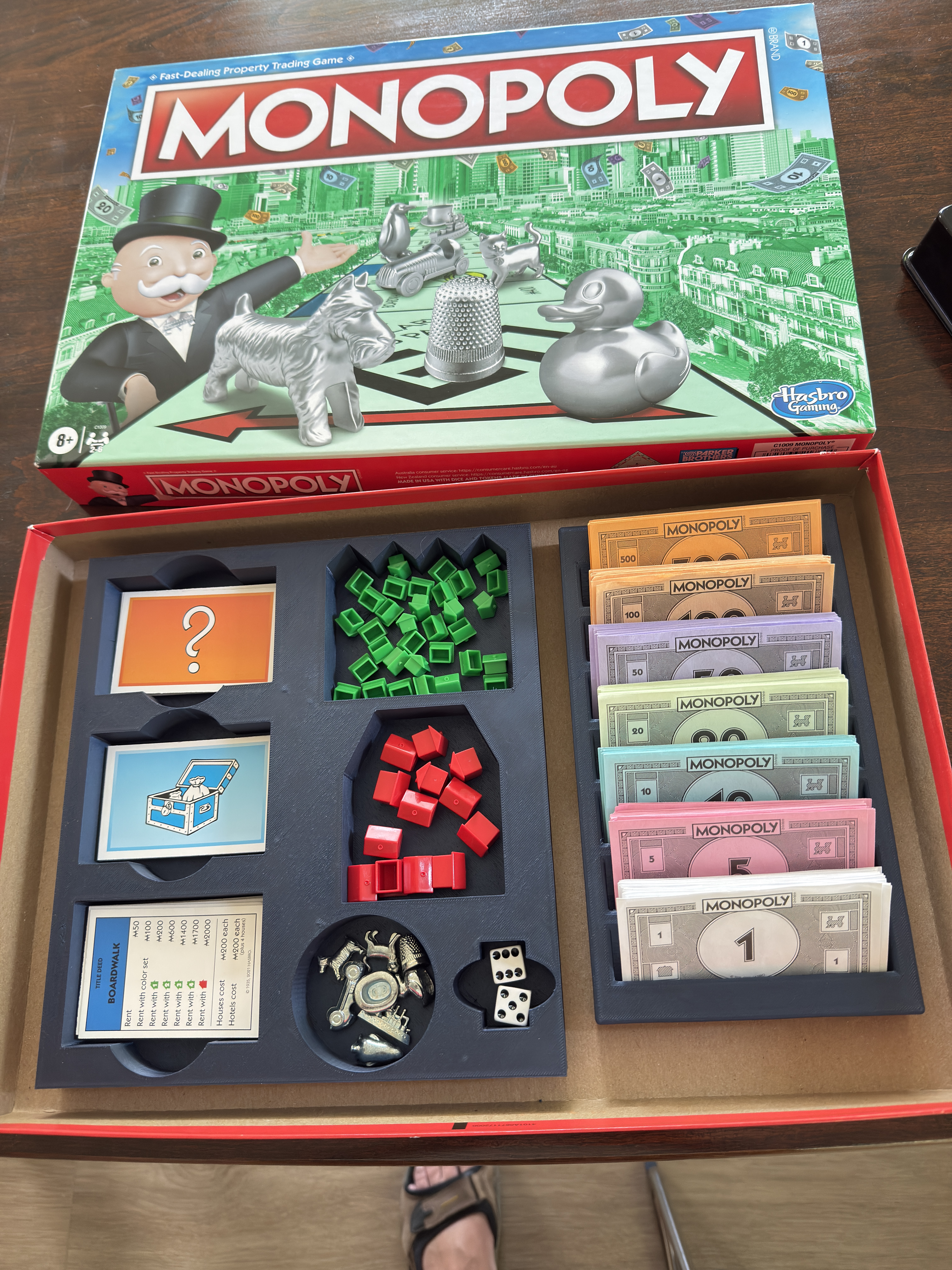 Monopoly Box Organizer Trays