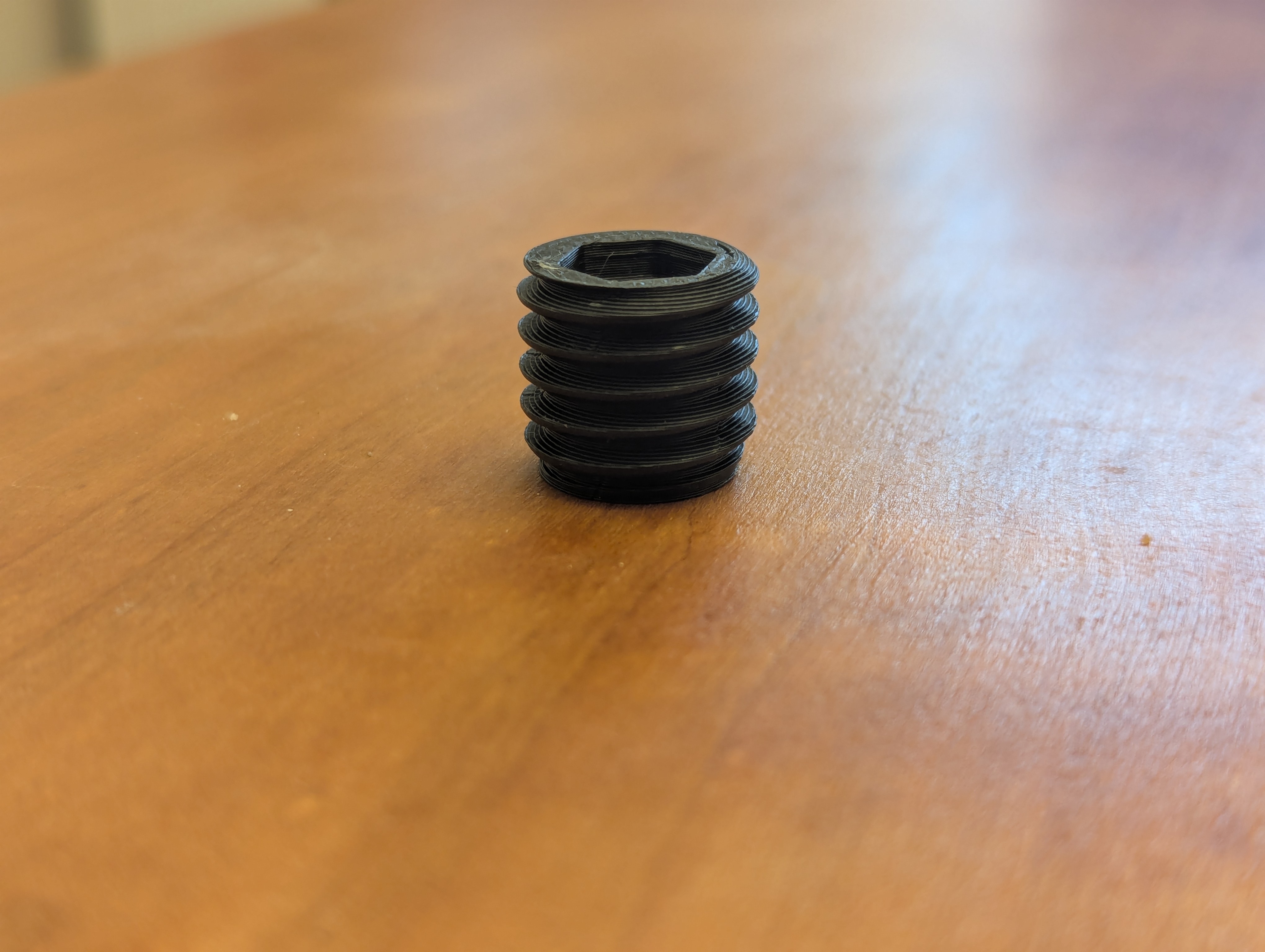 Chamfered Set Screw for Giant Hotend