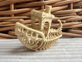Miniatura 2 do modelo 3D fossil benchy