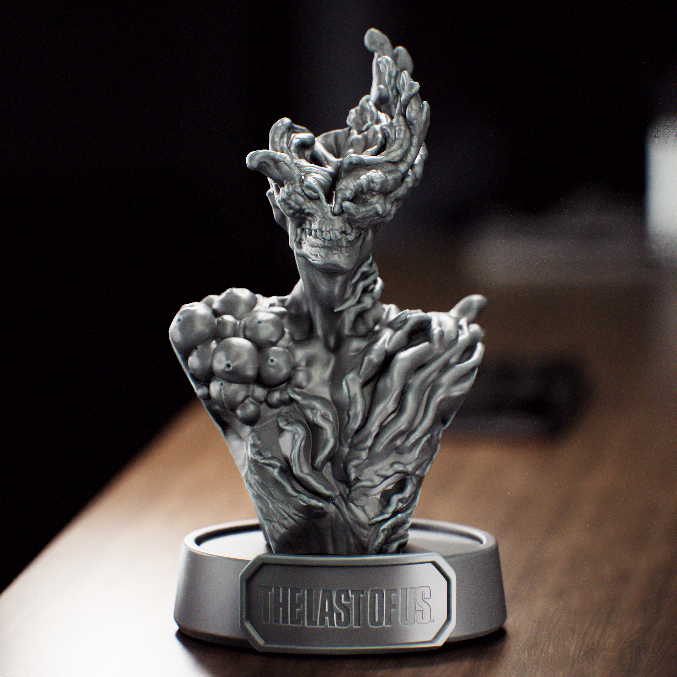 Ratking Stalker Bust From "The Last uf Us 2 " - Busto de Stalker de The Last uf Us