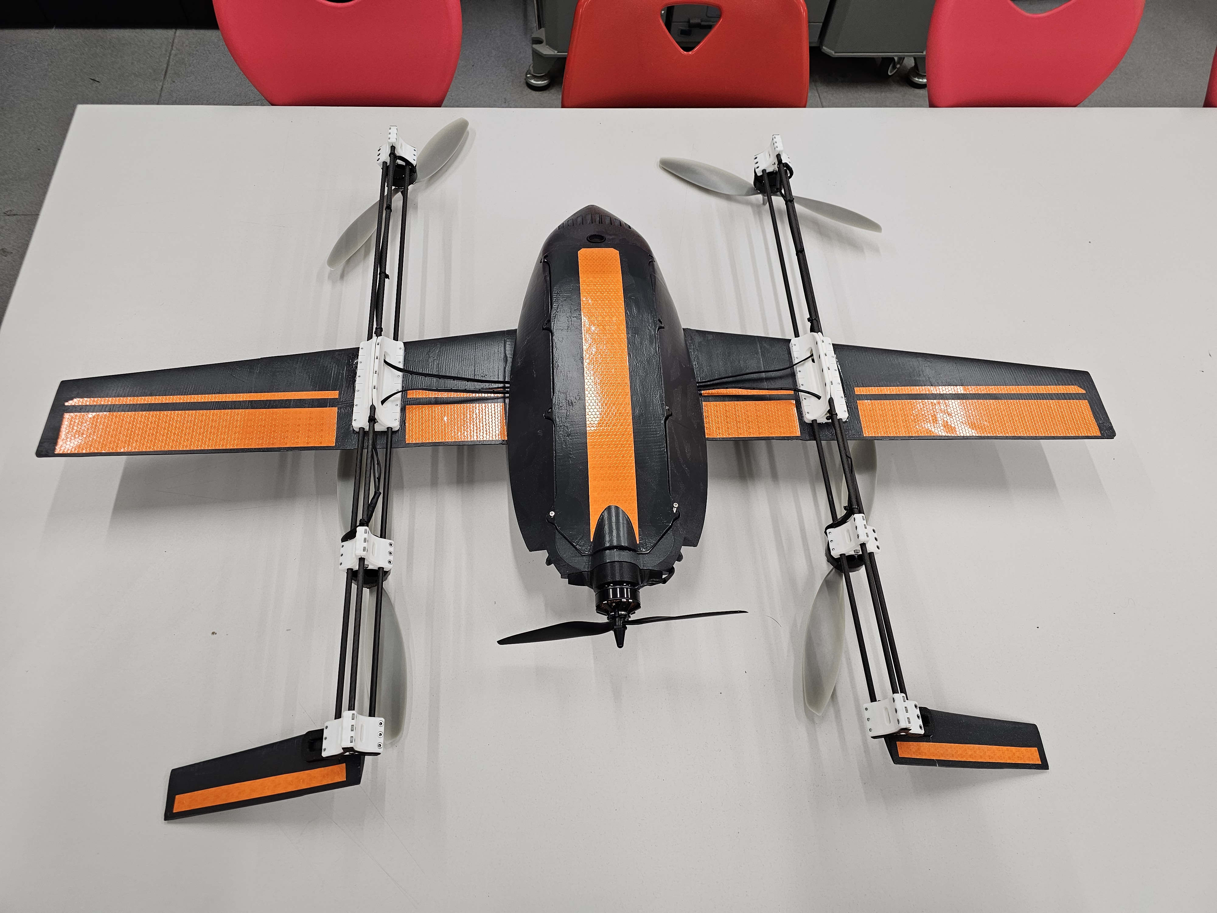 Miniatura 3 do modelo 3D Hyperion (Large VTOL UAV)