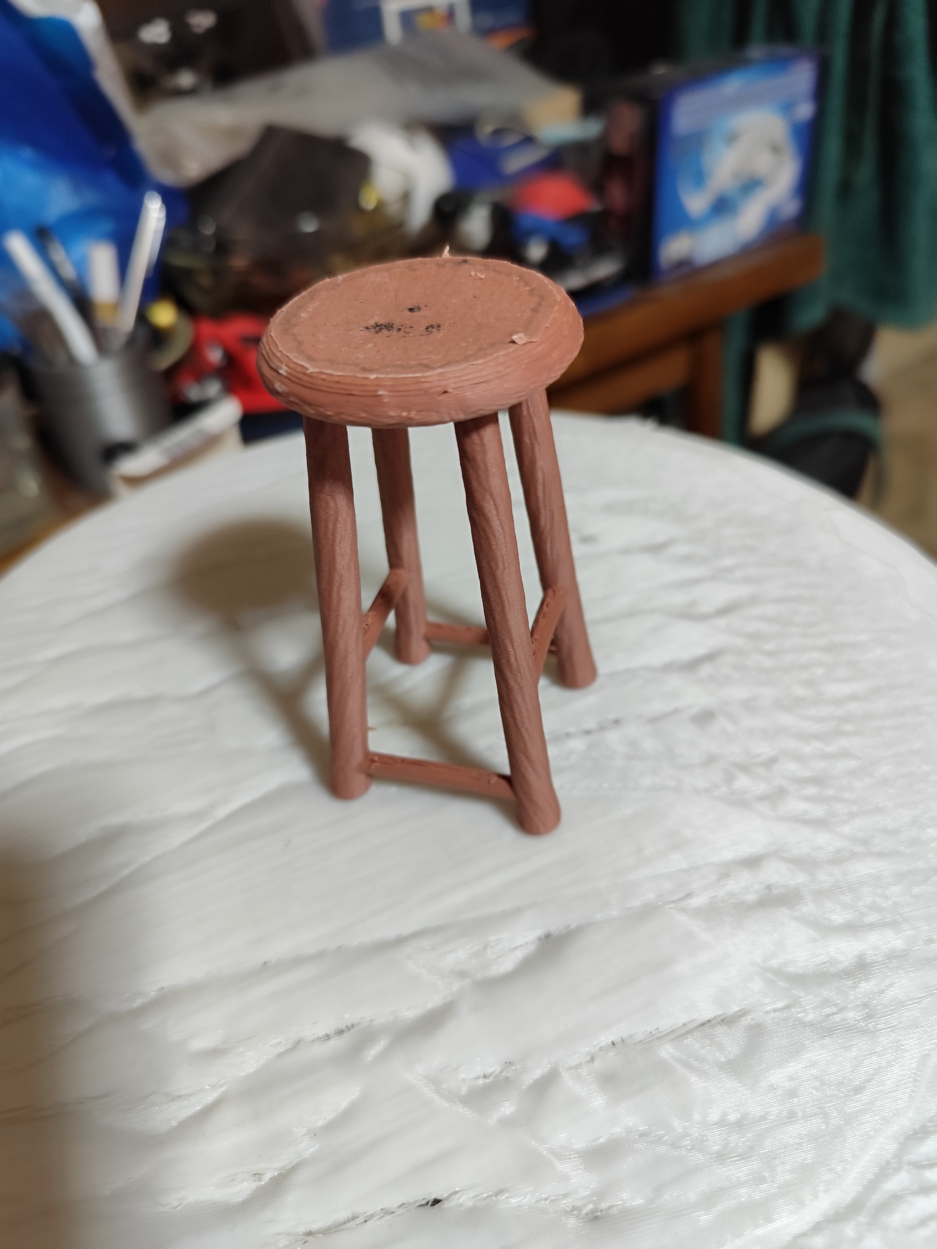 wooden stool
