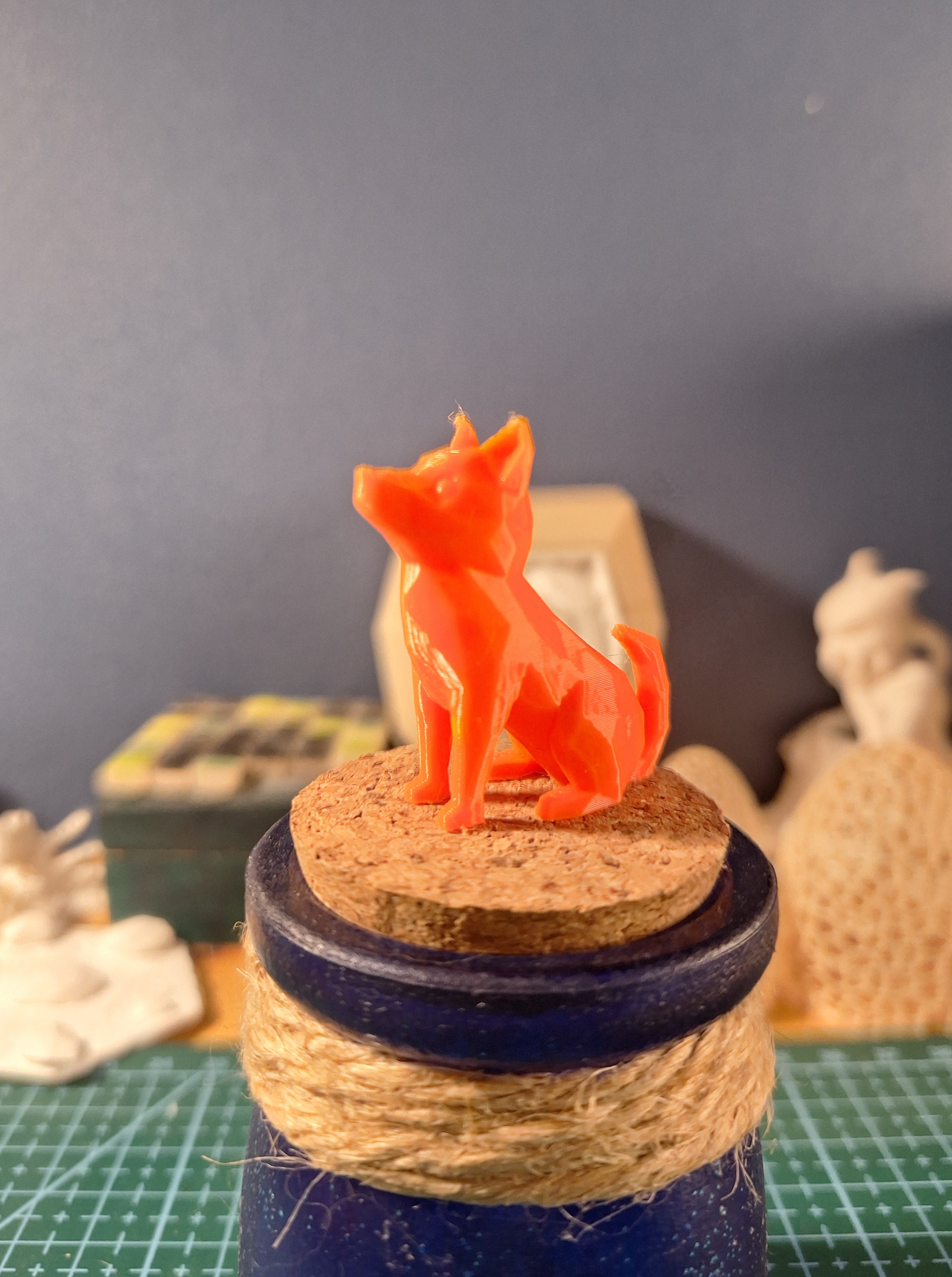 Miniatura 5 do modelo 3D Low poly animals keychains