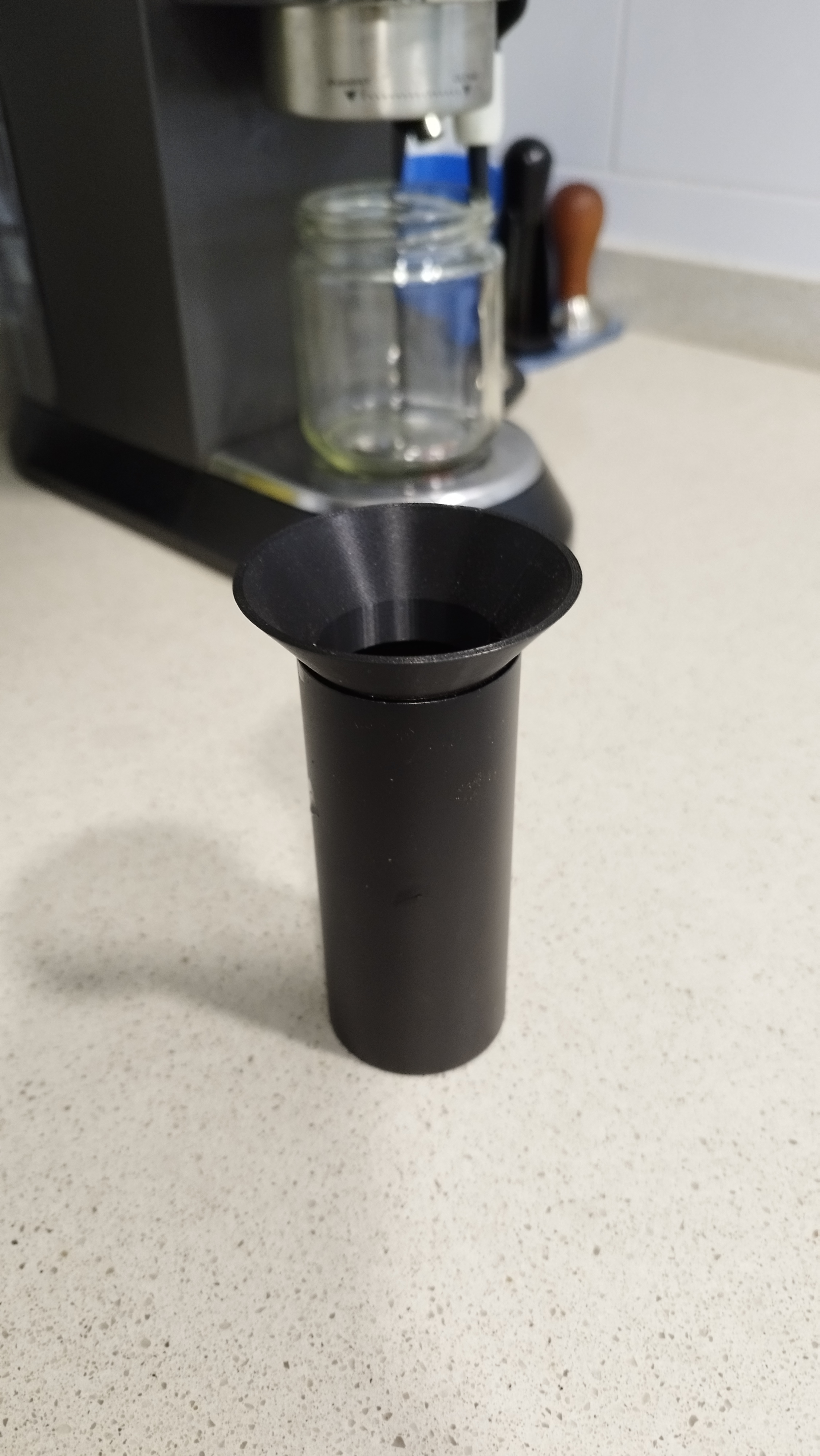 Coffee Beans Funnel Remake for Hibrew G5 grinder