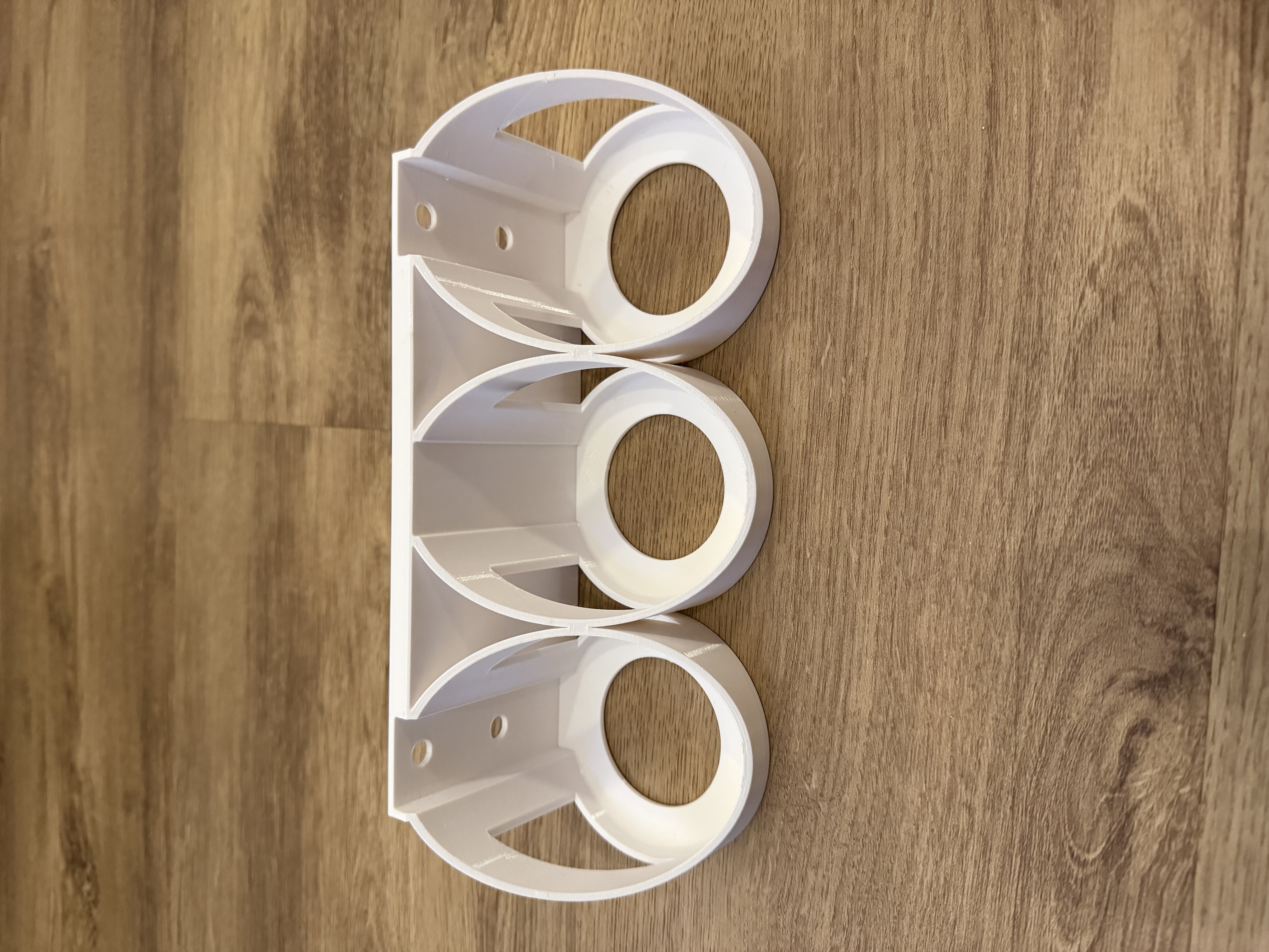 Triple can holder with holes - Dreifach Dosenhalter mit Löcher