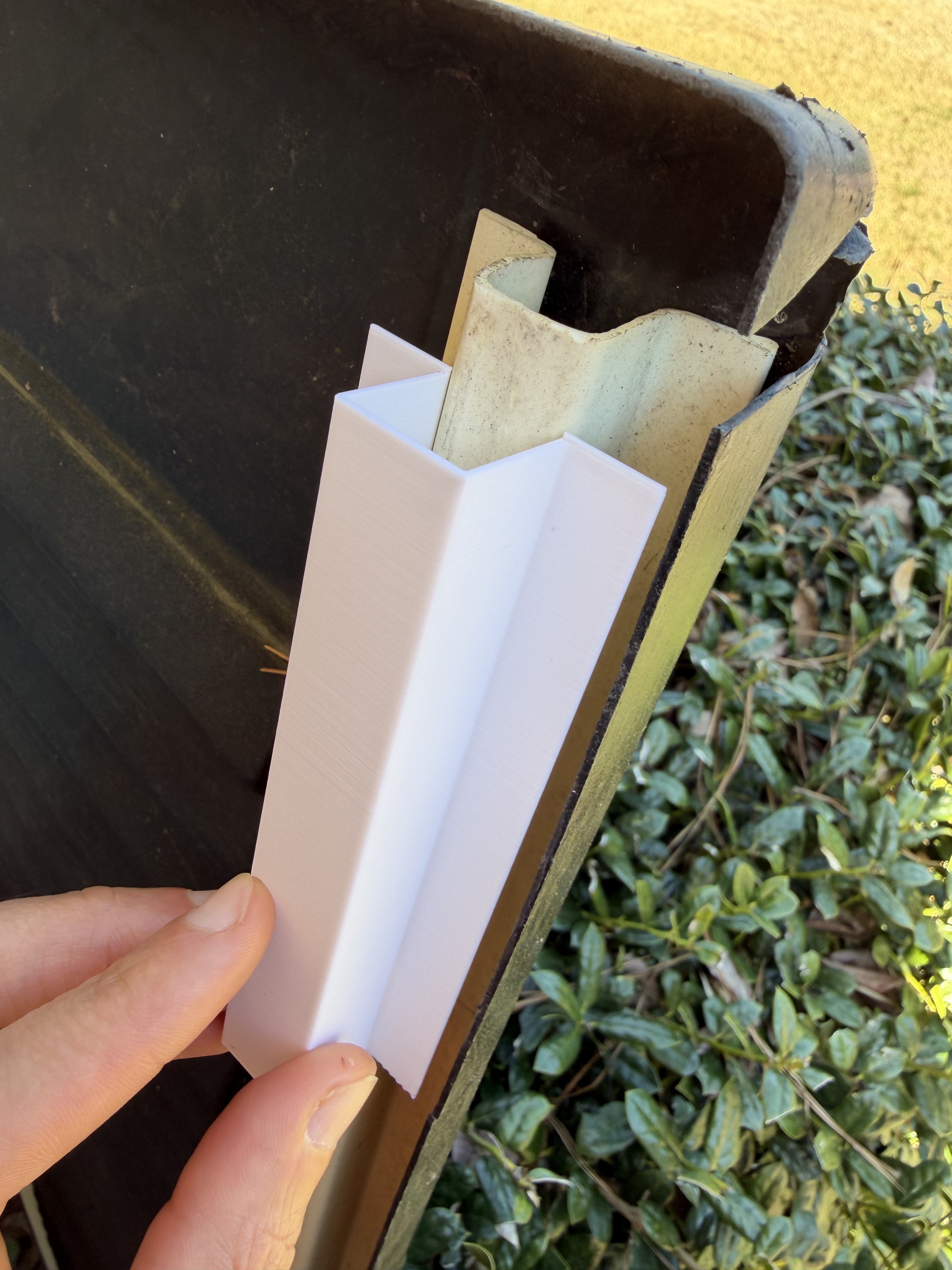 Shutter Mounting Rail Replacement