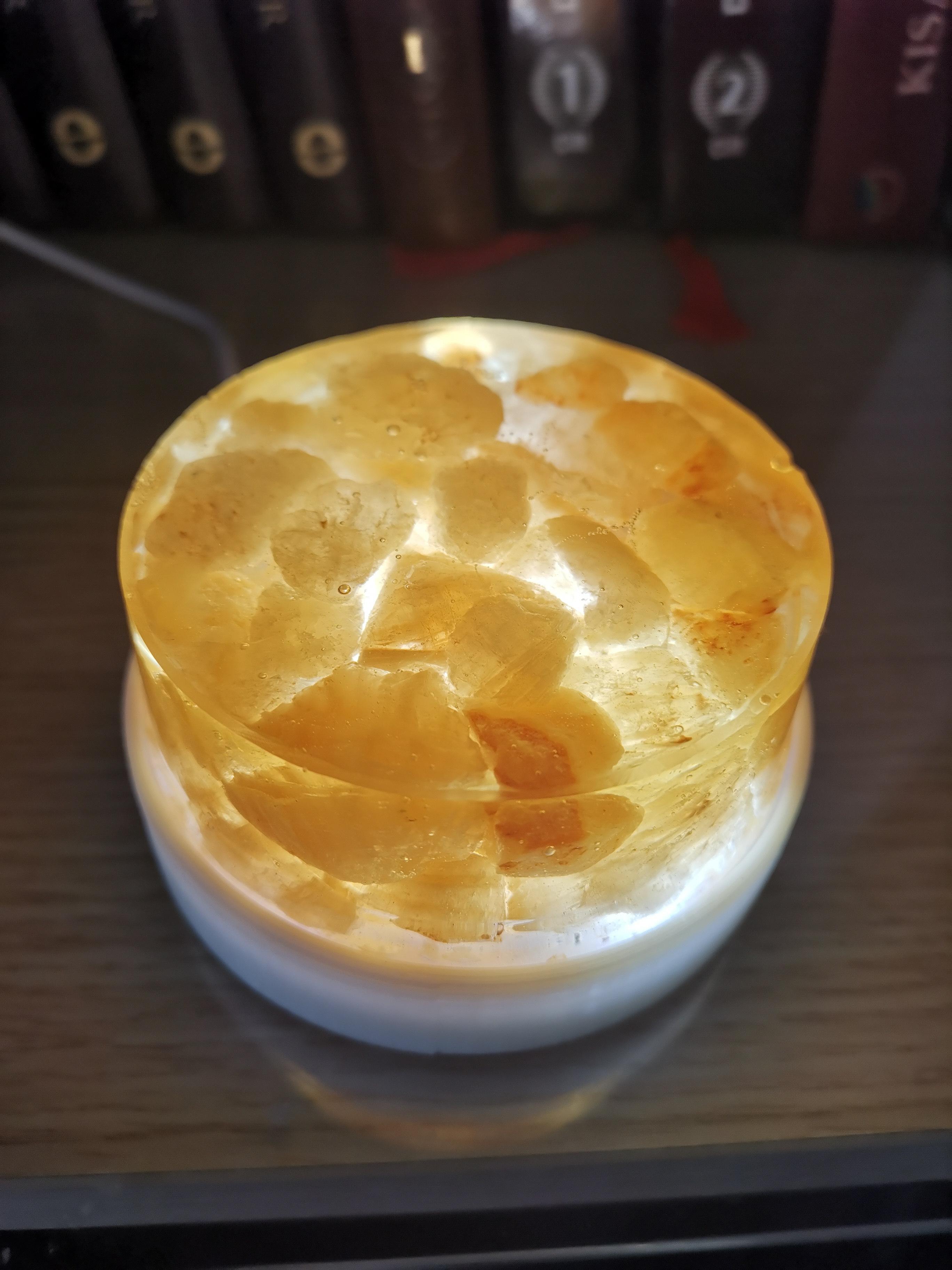 Epoxy Stone Lamp