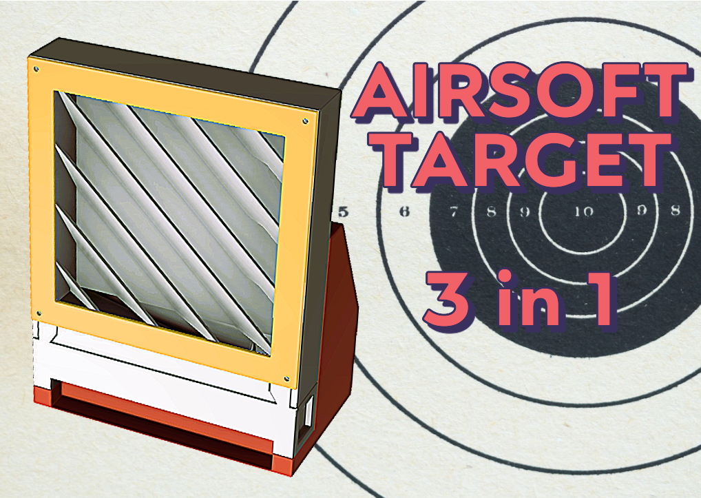 Airsoft Target - BB Target Trap - Shooting Target