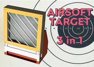Airsoft Target - BB Target Trap - Shooting Target
