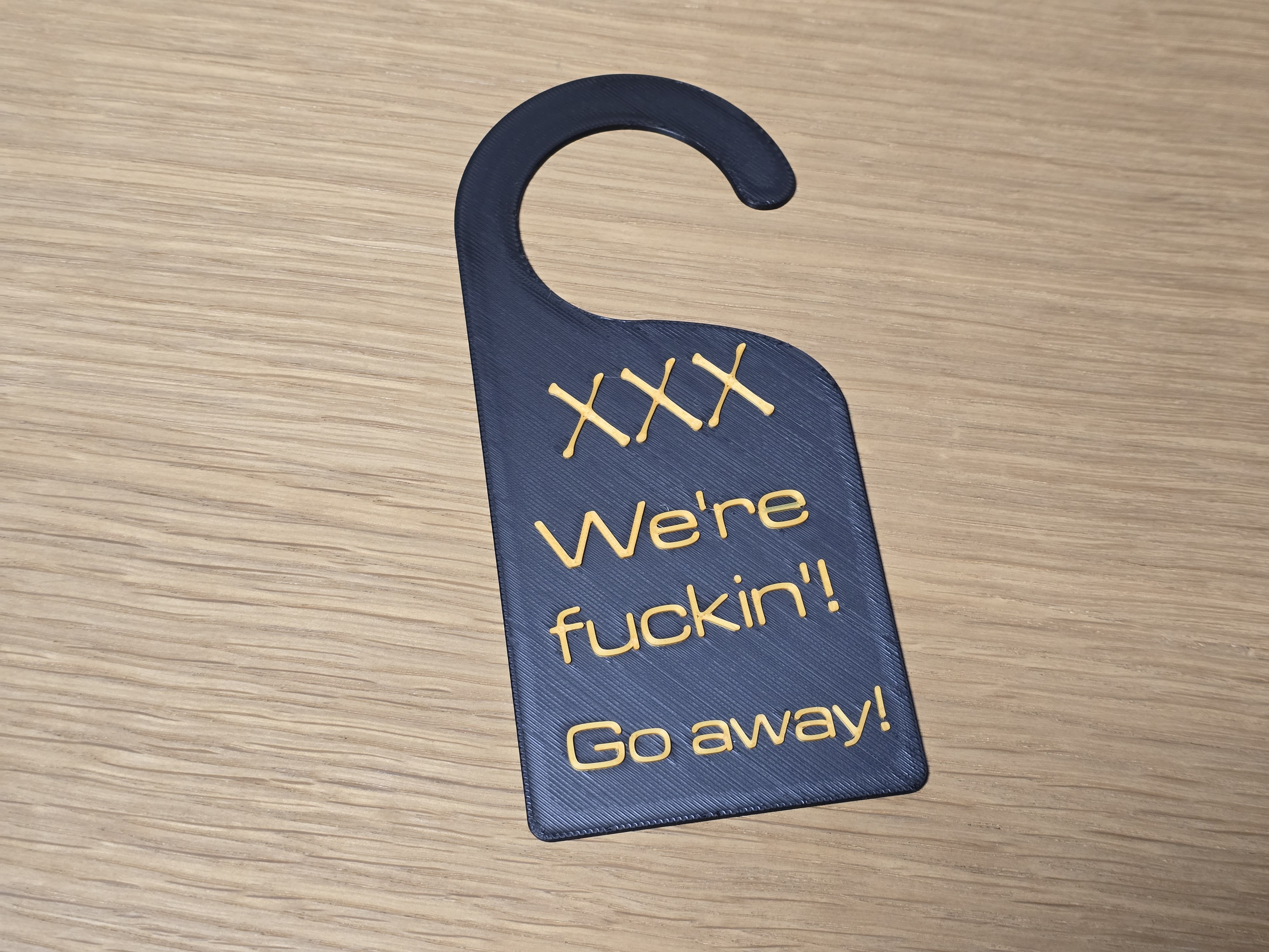 Go Away Türschild Schild Hotel Zimmer Nicht Stören