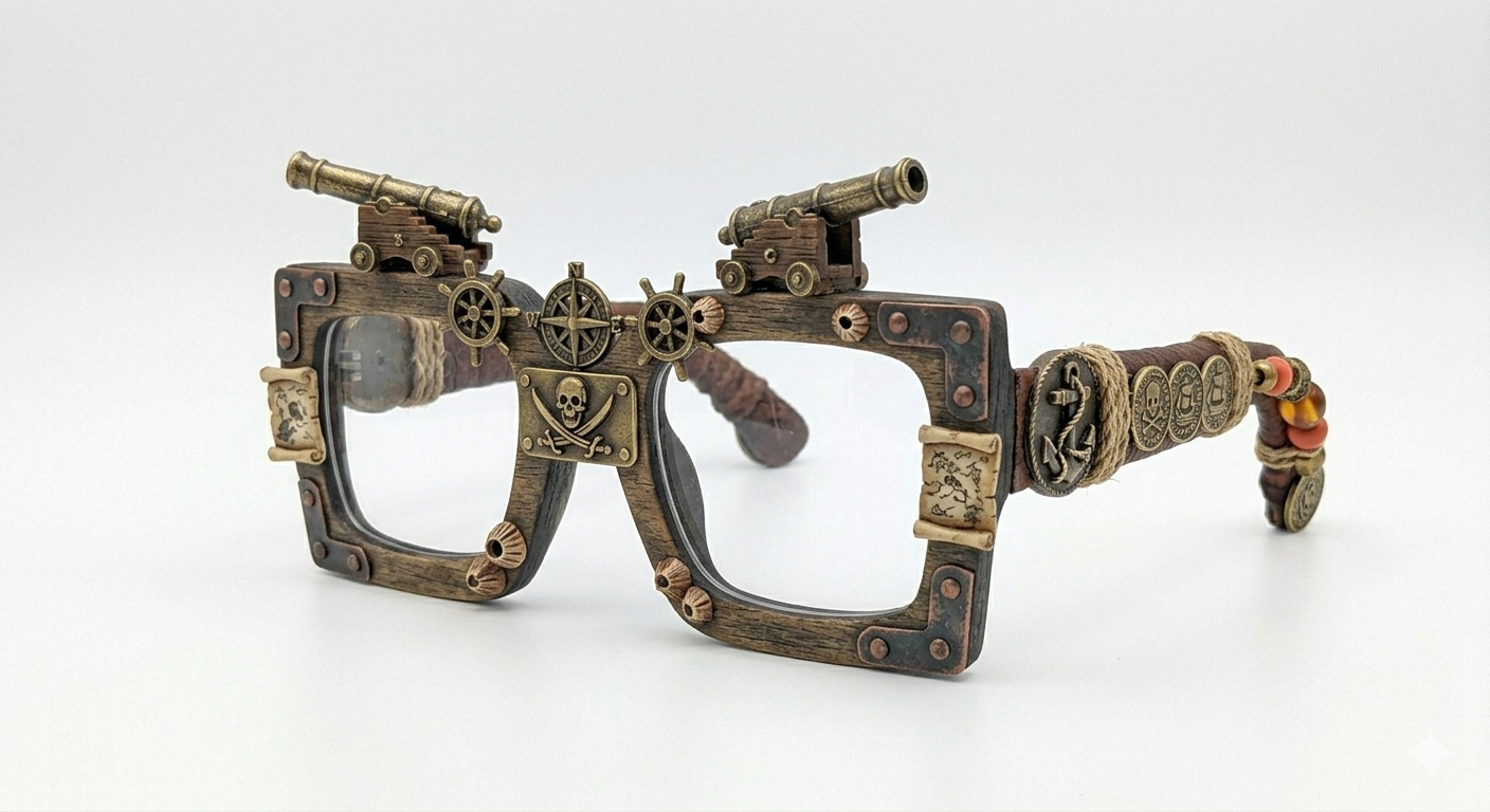 Goggles pirat Glasses