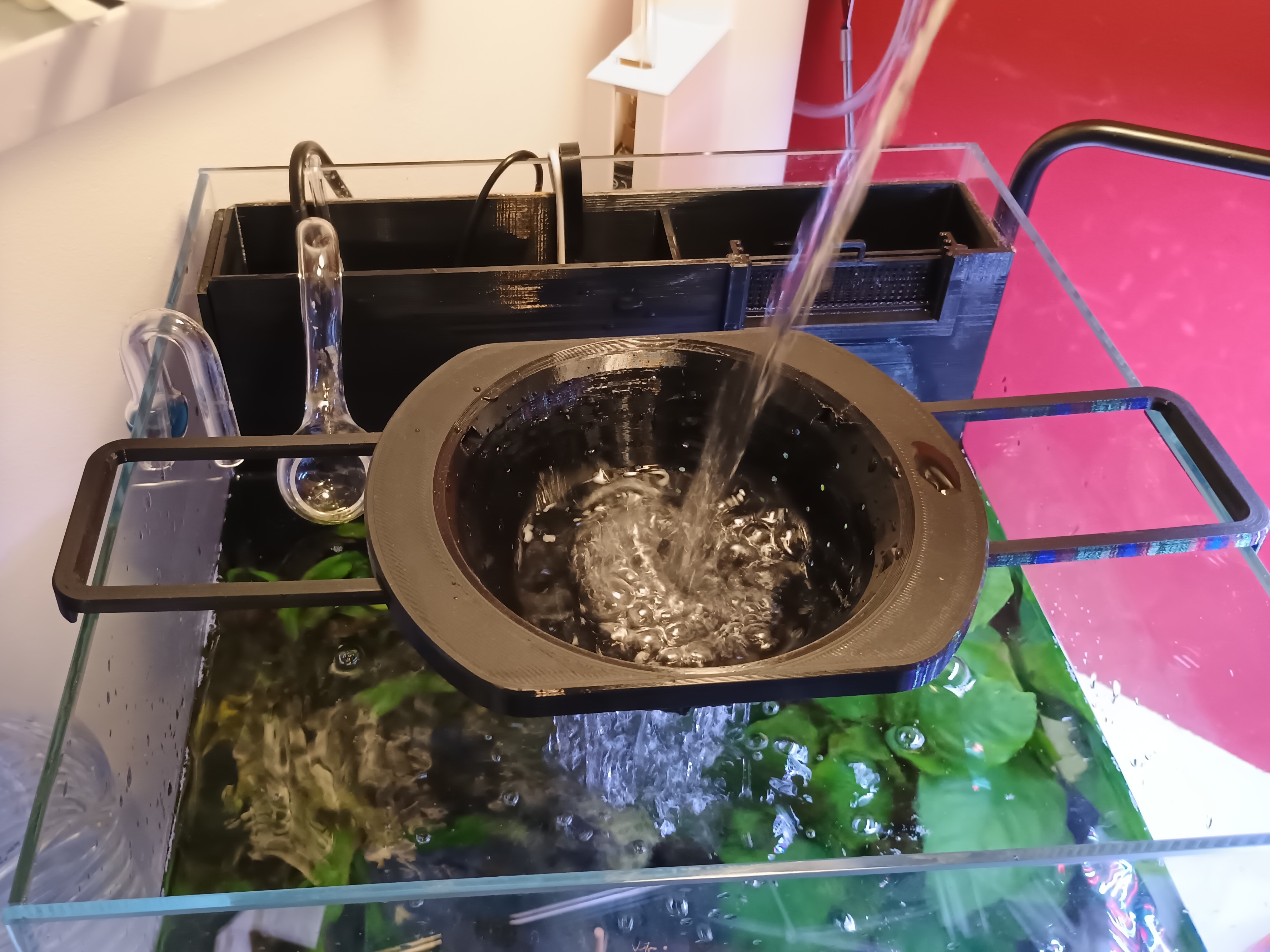 Water Filling Diffuser for Nano Aquarium / Sítko pro napouštění vody do nano akvária
