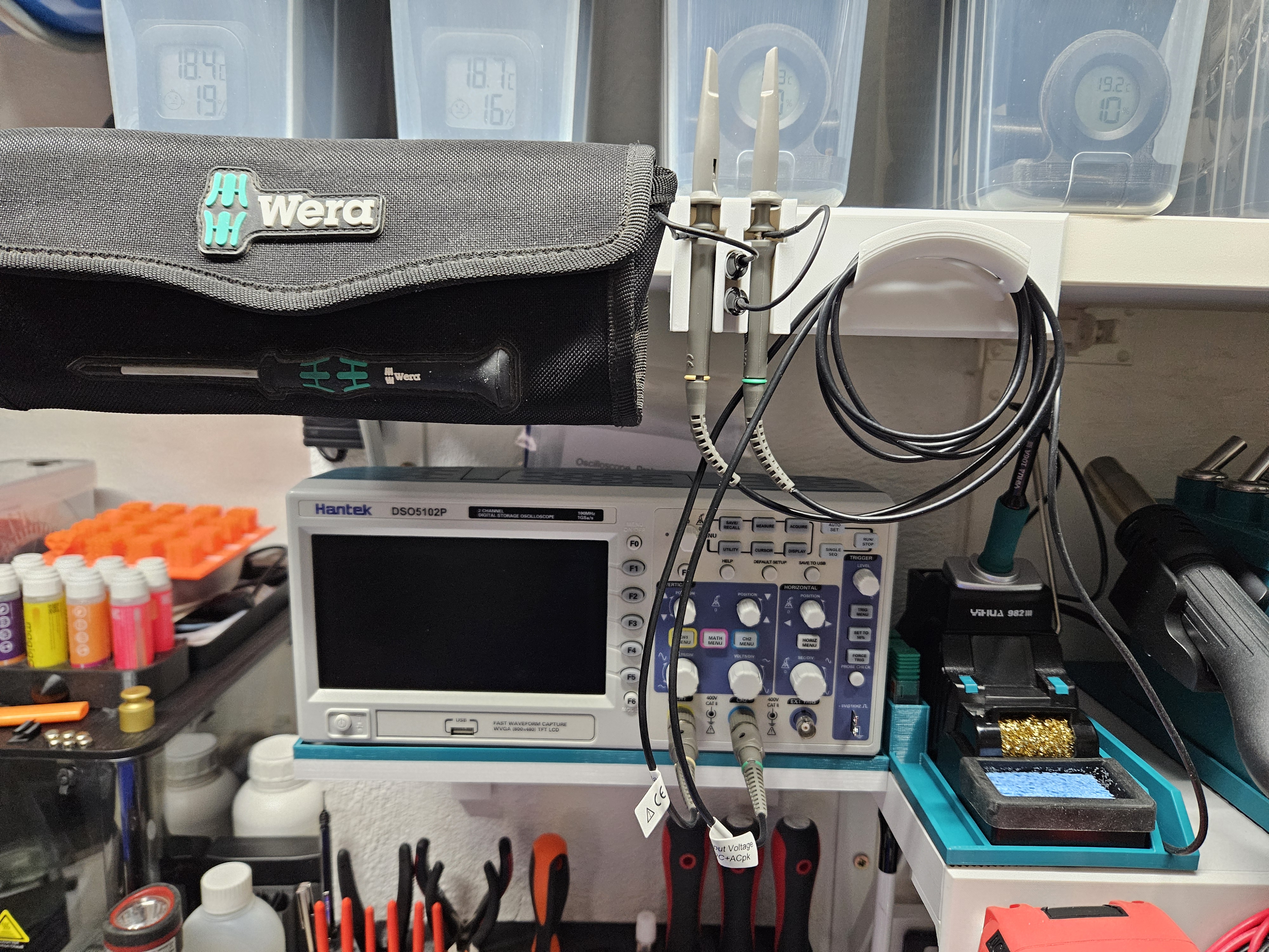 Halterung für Wera Elektronik- u. Feinmechanik Schraubendreher-Set