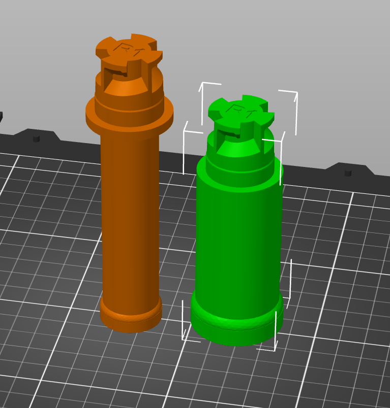 Short Narrow Filament (4cm spool hole) Spoolholder (Core One+ Puck Universal compatible)