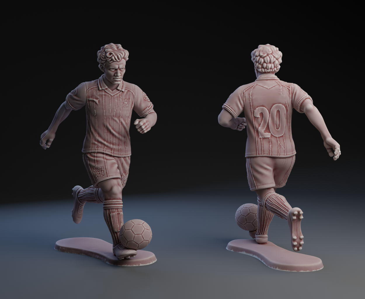 Soccer Player : Oliver Rathbone : Sort of