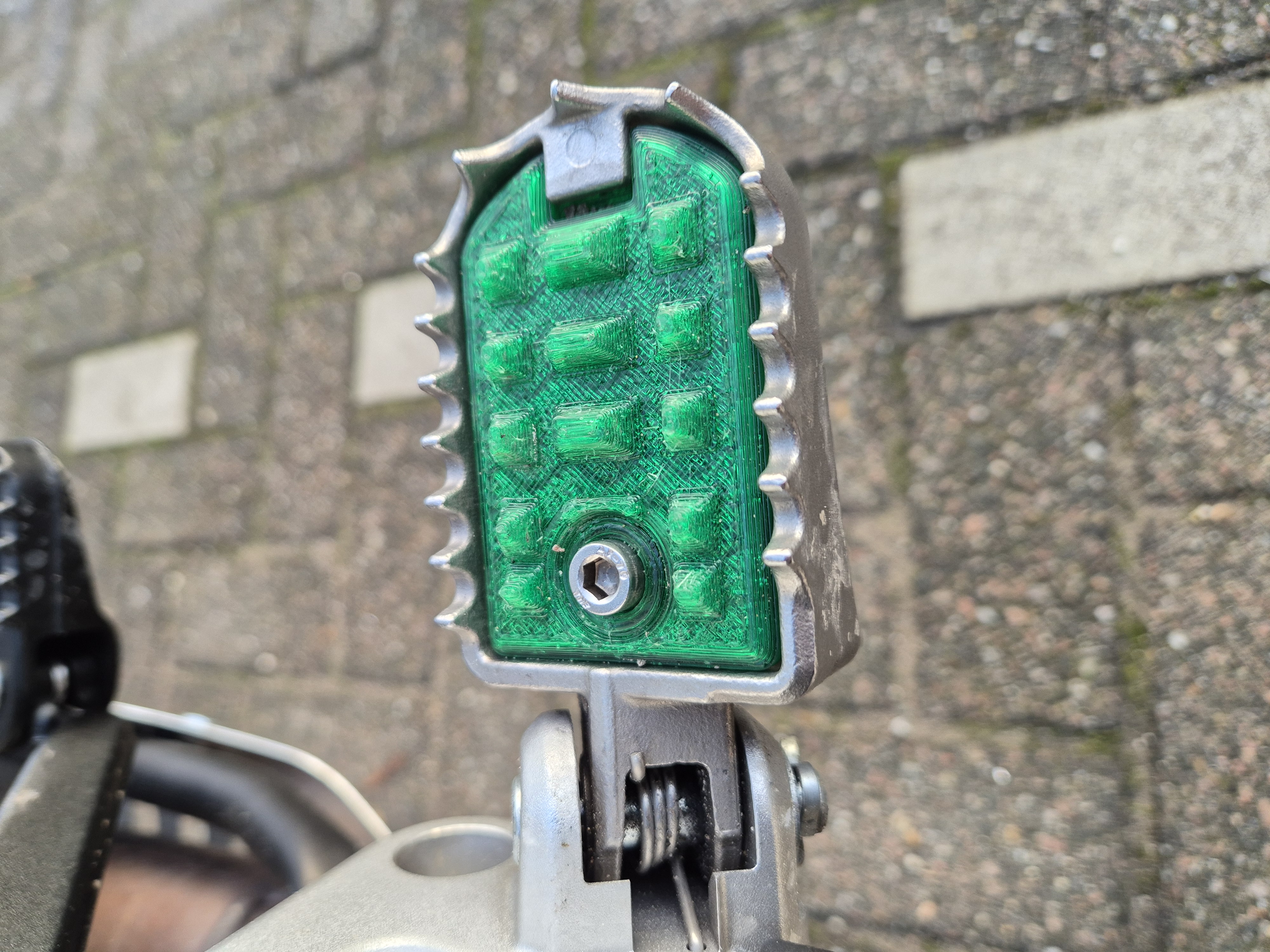 CF Moto 450 MT offroad footpegs insert