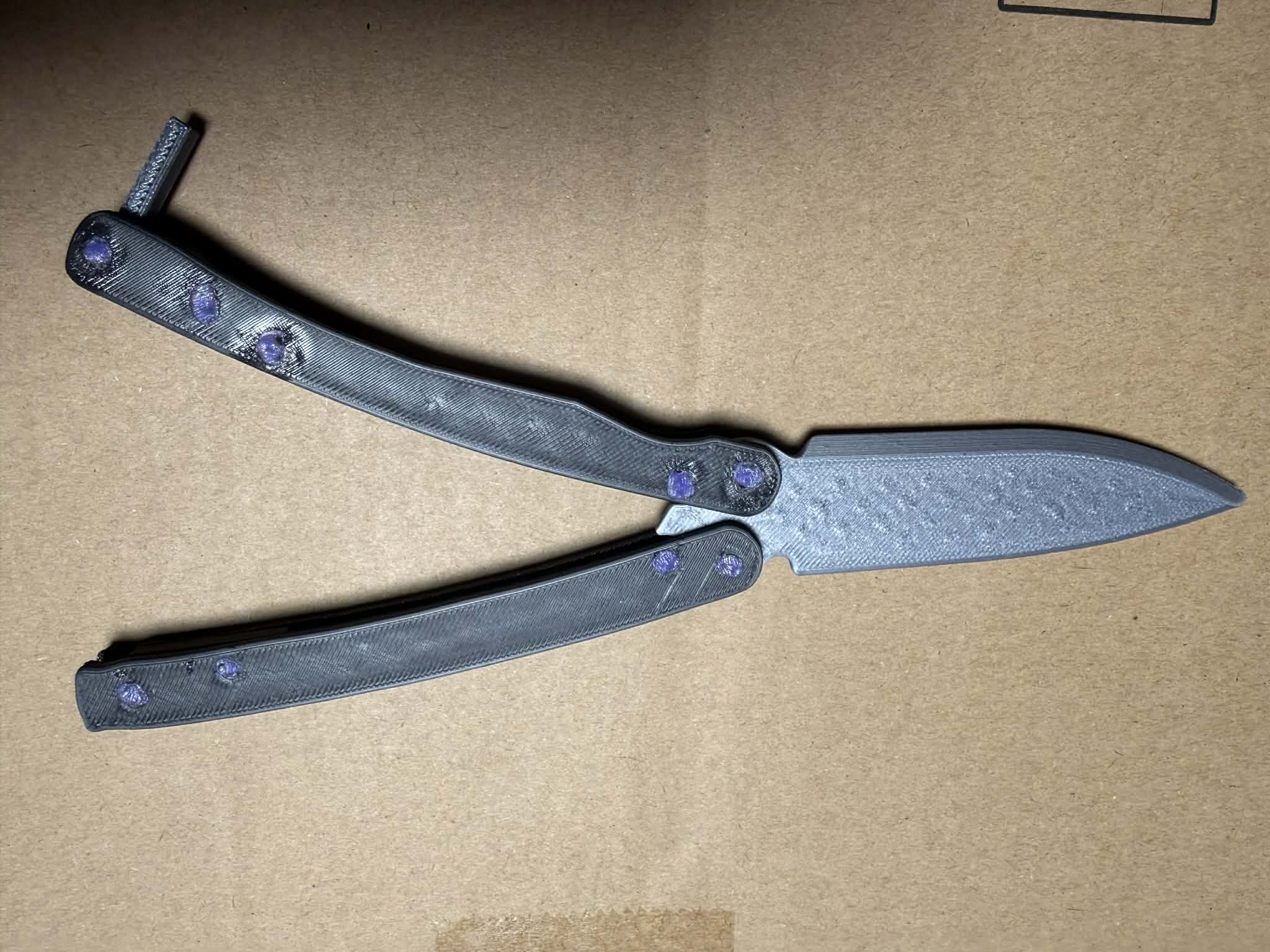 Butterfly knife, sharp — miniatura 8